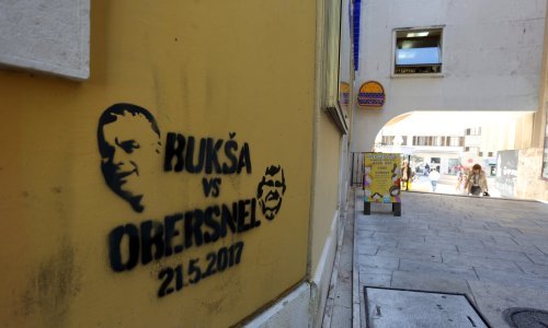 HNS-ov kandidat završio na policiji zbog grafita