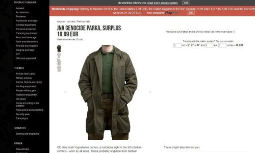 U Finskoj pomama za 'genocidnim jaknama JNA'