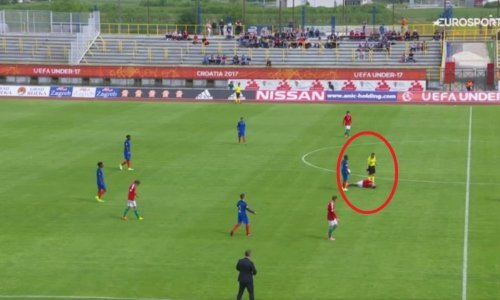 Prvi dan Eura u Hrvatskoj obilježila pljuska suca igraču; odmah je pao!