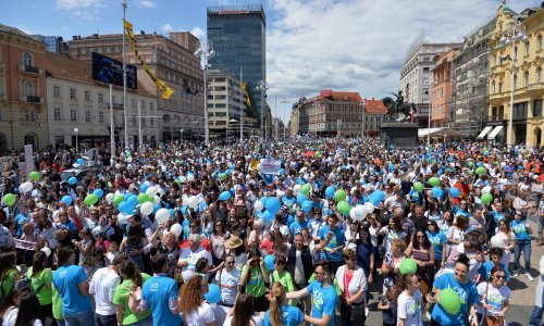Na Hodu za život 15.000 ljudi, policija privela aktiviste