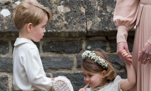 Preslatki princ i princeza zasjenili slavnu tetu