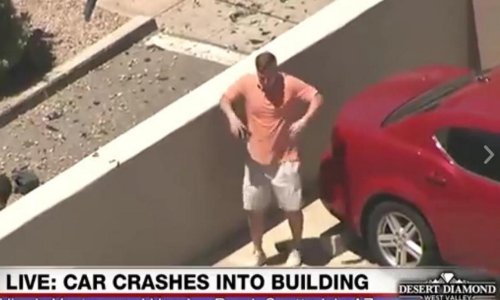 Shvatio da je na televiziji – pa zaplesao!