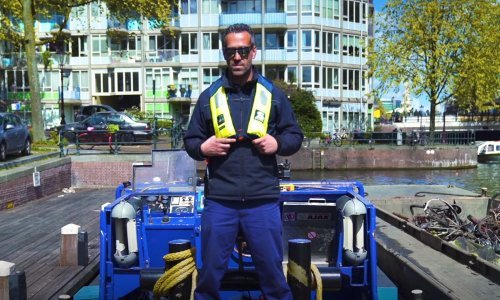 Ovi amsterdamski ribiči imaju neobičan ulov – bicikle!