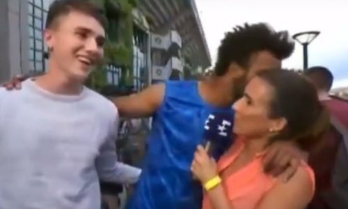 Talent potjeran s Roland Garrosa: Navalio na novinarku usred prijenosa uživo!