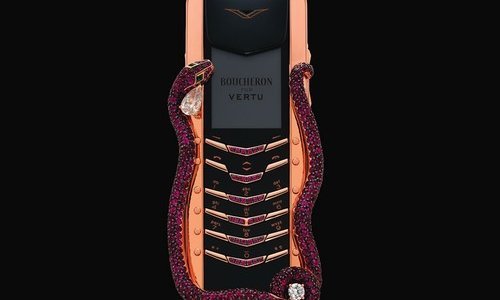 Zmija od dijamanata i rubini na tipki za pozive - ovo je mobitel od 2, 5 milijuna kuna