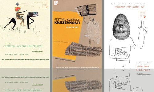 Odabrani su najbolji plakati za Festival svjetske književnosti