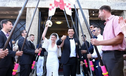 Vjenčali se zlatni Olimpijac Valent Sinković i Antonela Šušak