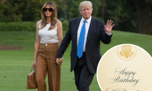 Internet poludio zbog Melanijine čestitke Trumpu