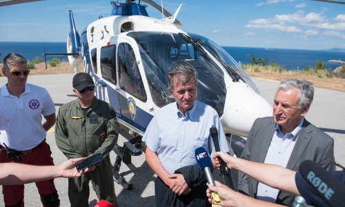 Kujundžić sretan i zahvalan: Svjedočimo briljantnom spašavanju života helikopterom