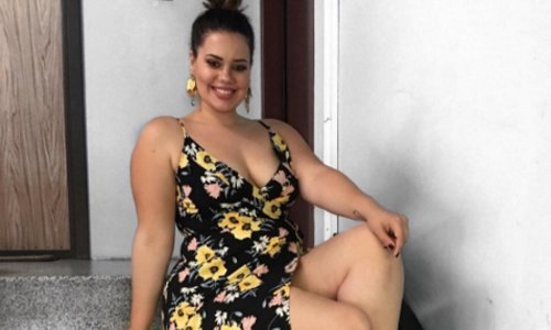 Naša plus size ljepotica novim badićem mami poglede na plaži