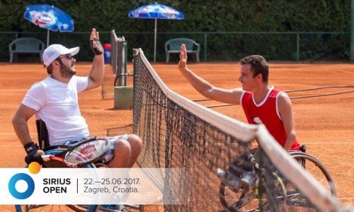 Ćorić i Ivanišević podržali Međunarodni turnir tenisača u kolicima u Zagrebu