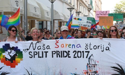 Split Pride protekao mirno, nije došao gradonačelnik Opara, ali je zato podršku dao Kerumov čovjek
