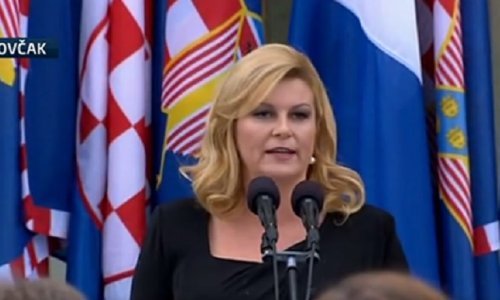 Predsjednica skraćuje boravak u Austriji i leti direktno u Split