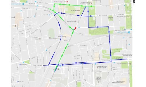 Od petka pa do 24. srpnja dio Savske bit će zatvoren za promet