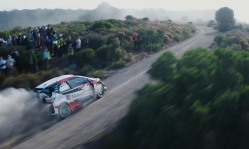 Dronovi su stvoreni za snimanje reli utrka - pogledajte zašto