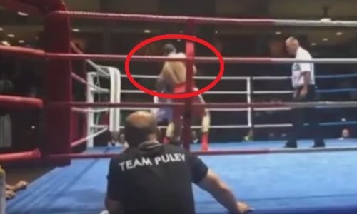 Nokaut godine; suparnik jednim udarcem izbačen iz ringa