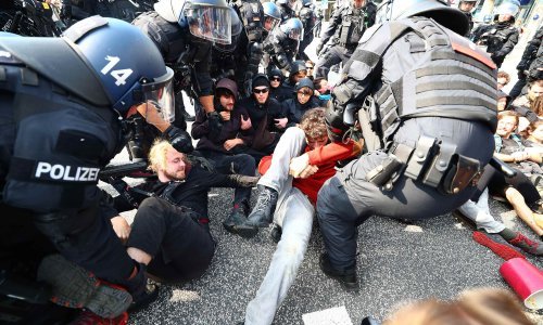 Vođa prosvjeda ogradio se od nasilja u Hamburgu