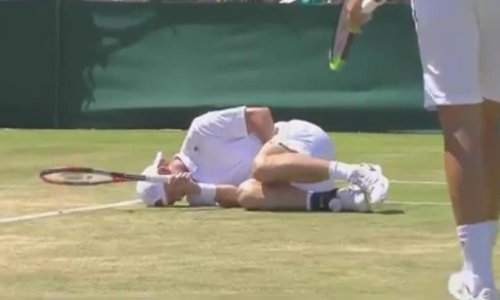 [VIDEO] Partner hrvatskog tenisača previjao se od bolova, a zatim izjavom postao hit dana