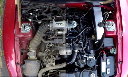 Kako očistiti prostor motora tako da možete jesti iz njega