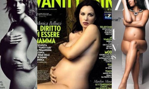 Lijepe trudnice koje su ponosno pozirale potpuno gole