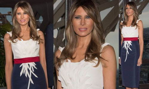 Melania Trump pokorila Pariz u još jednoj senzacionalnoj haljini