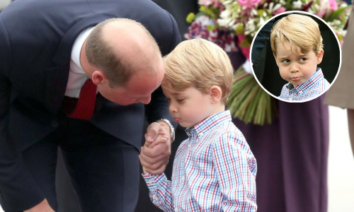 Sramežljivi princ George glavna je zvijezda službenog posjeta Poljskoj