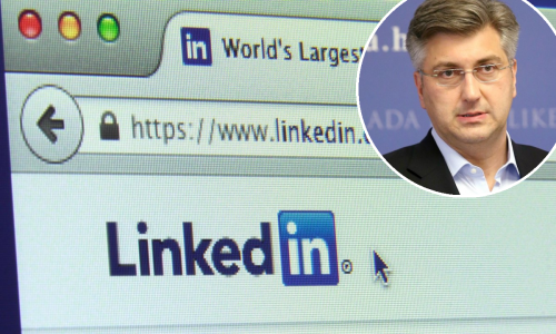 Plenković nije hrvatski premijer. Bar tako piše na LinkedInu