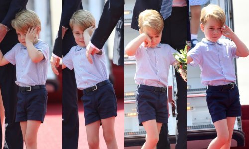 Pospani princ George ponovno je zvijezda dana