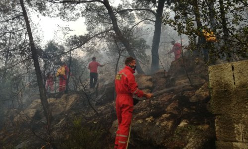 Ekskluzivni video: Kako je HGSS pomogao u gašenju splitskog požara