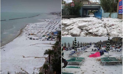 Tuča zatrpala plaže na Jadranu, očevidac: Ovo je kraj svijeta