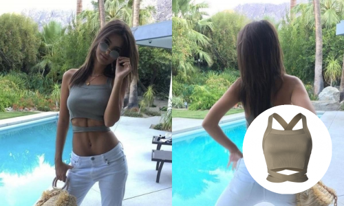 Zanosna brineta pokazala ubojite trbušnjake u topu od 250 kuna