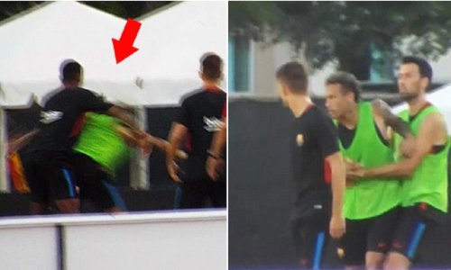 Neymar se potukao s novom zvijezdom Barcelone i napustio trening!