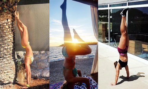 Noge u zraku: Ovim Hrvaticama dan započinje jogom