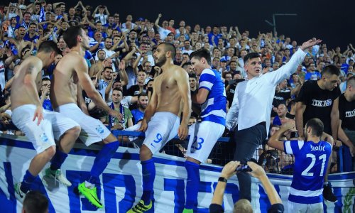 Ludnica u Osijeku: Ovako su Zekić i igrači proslavili čudesnu pobjedu!