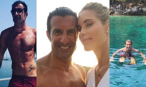 Legendarni Figo s prelijepom suprugom obilazio hrvatske otoke