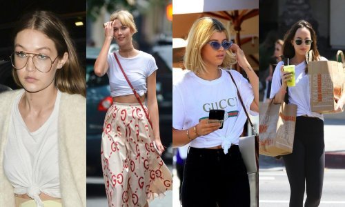 Ovaj detalj na majicama zaludio je slavne ljepotice