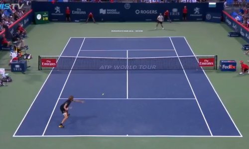 Kakvo spašavanje meč lopte velikog talenta: Poen o kojem svi pričaju!