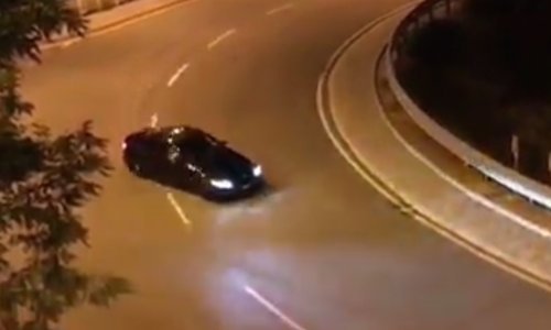 Riječanin u BMW-u M3 powerslideao kružnim tokom kao da nema sutra