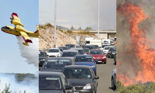 U vatrenom obruču: Drama kod Zadra i Benkovca, zatvorena A1, kanaderi na Hvaru