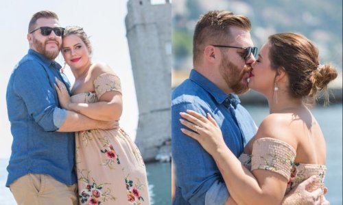 Ljubavna idila domaće plus size ljepotice u Dubrovniku