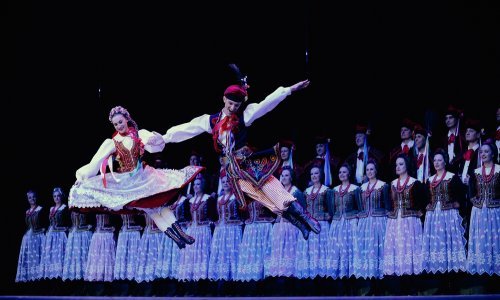 Glazbeno scenska čarolija tradicijskih plesova u Lisinskom