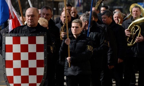 HNS poslao kaznenu prijavu zbog marša 'crnokošuljaša'