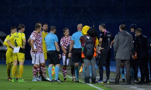 Pala odluka; definitivno prekinuta utakmica Hrvatske i Kosova