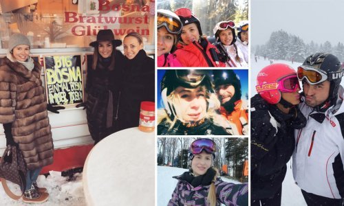 Mirela Srna i Vanja Modrić skijaju u Austriji, Željko Bebek u Bosni