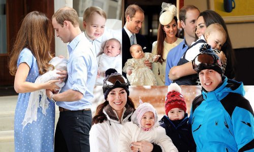 Najljepši obiteljski trenuci Kate Middleton i princa Williama