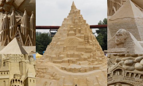 Pogledajte od kakvih je detalja satkan najviši pješčani dvorac na svijetu