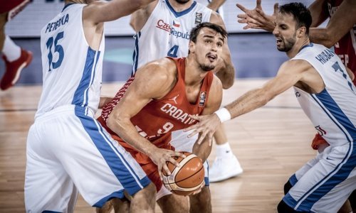 Šarić, Bogdanović i društvo ponizili Češku s 38 koševa razlike