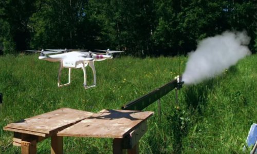 Kako srediti dosadne dronove? Pokušajte s katanom na raketni pogon!