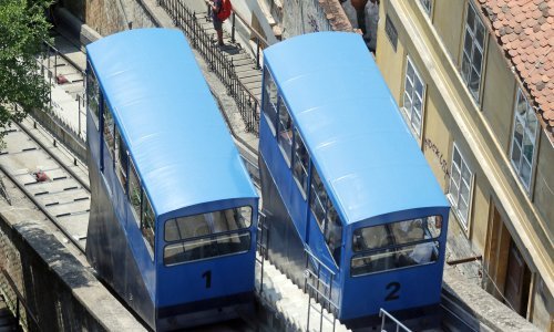 ZET-ova uspinjača na godišnjem servisu