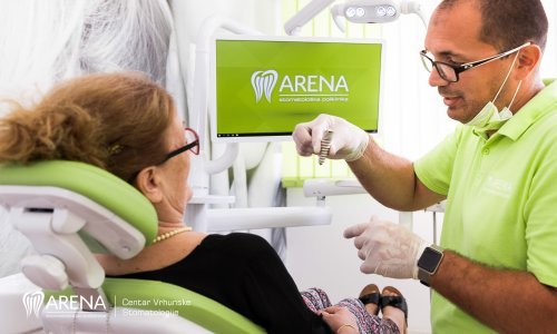 Bezbolna ugradnja zuba u Poliklinici ARENA